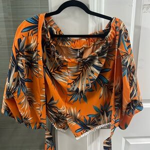 Back Tie Matching Short Set